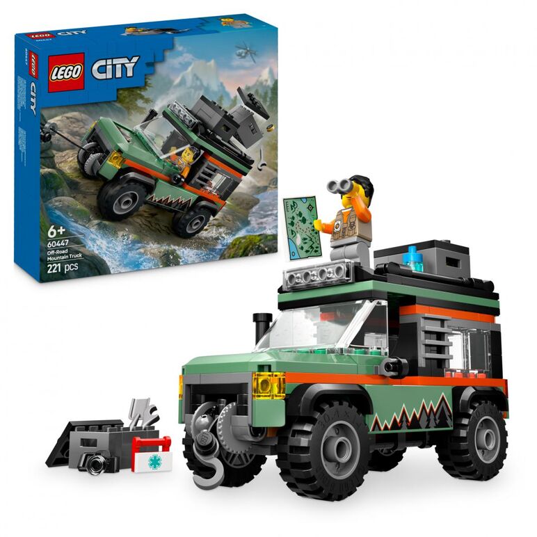 Camioneta 4x4 off-road, lego60447,  Seturi de constructie | electropc.ro