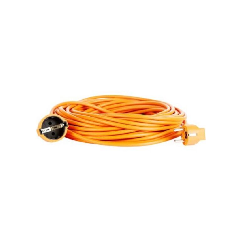 Cordon bachmann fisa+priza tip schuko, cablu ho5vv-f 3g1, 20m, culoare orange;,  Accesorii iluminat de interior | electropc.ro