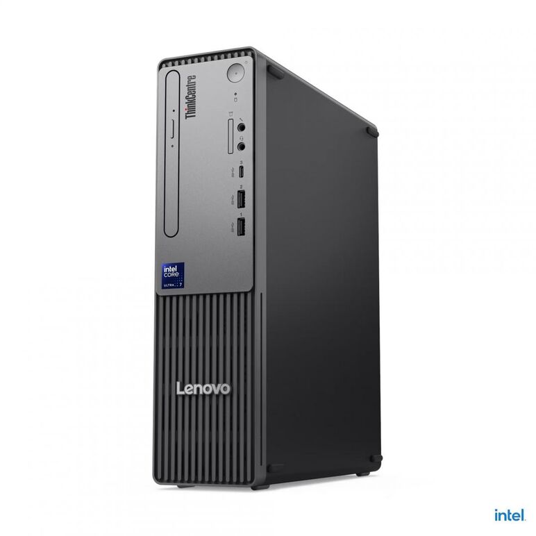 Desktop lenovo thinkcentre neo 50s gen 6 , intel® core ultra 5 225, 10c (6p + 4e) / 10t, max turbo up to 4.9ghz, 20mb intel smart cache, ram 1x 16gb udimm ddr5-5600, ssd 1tb ssd m.2 2280 pcie® 4.0x4 nvme®, video: integrated intel® graphics, optic: none, c,  Desktop PC | electropc.ro