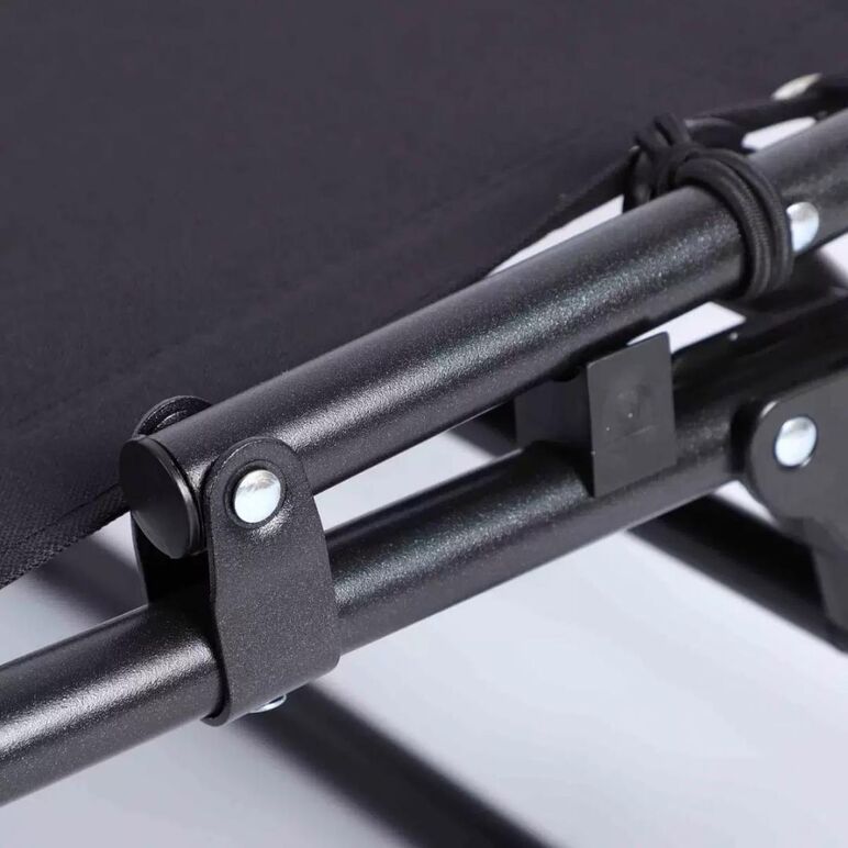 Heinner sezlong reglabil 189*58*30cm, black,  Sezlonguri | electropc.ro
