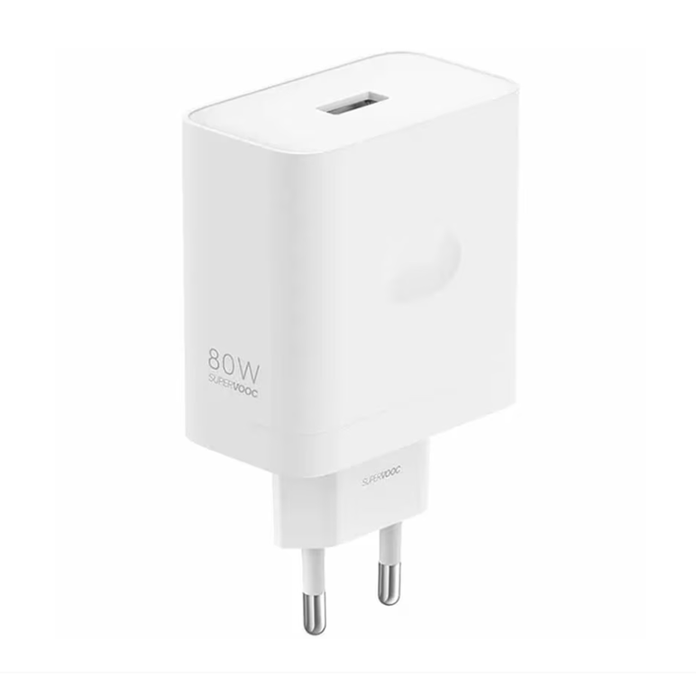 Incarcator retea realme supervooc 80w, fast charging, usb-a, alb,  Incarcatoare telefoane | electropc.ro