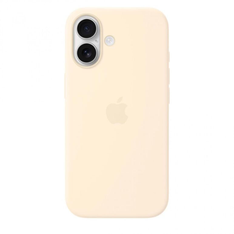 Iphone 17 silicone case with magsafe – vanilla,  Accesorii | electropc.ro