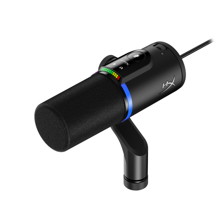 Microfon hp hyperx flipcast, lungime cablu 3m, continut pachet: cablu usb-c la usb-c, adaptor usb-c la usb-a, adaptor de la 3/8 inch la 5/8 inch, qsg.,  Microfoane | electropc.ro