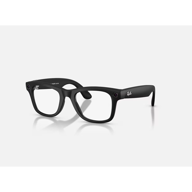 Orw4012 meta wayfarer high bridge fit - matte black - clear,  Gadgeturi | electropc.ro