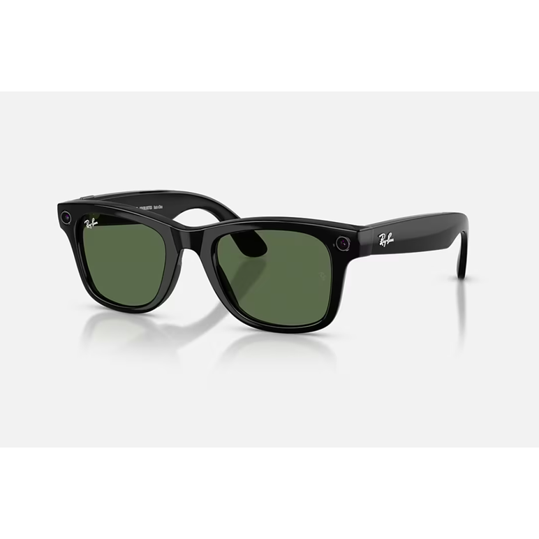 Orw4012 meta wayfarer high bridge fit - shiny black - g-15 green gen 2,  Gadgeturi | electropc.ro