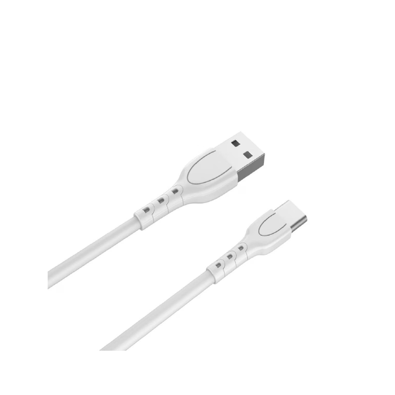 Cablu fast-charge lemontti usb-a la type-c, lungime 0.5m, material: pvc , putere: 3a(5v/3a), alb,  Cabluri periferice | electropc.ro