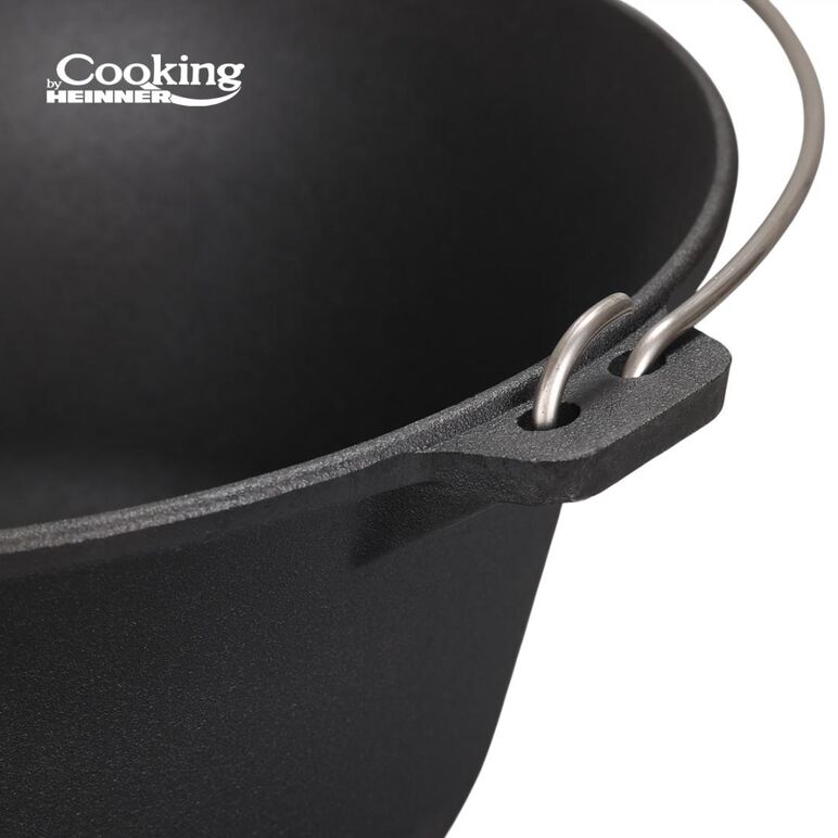 Ceaun din fonta pura 41x19.5 cm, 16l, cooking by heinner,  Tavi copt | electropc.ro