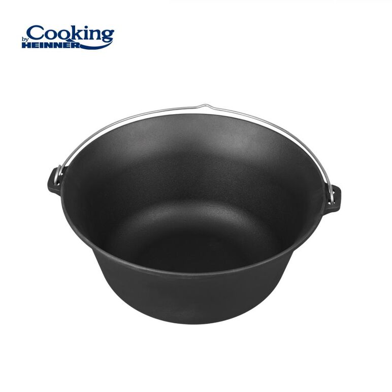 Ceaun din fonta pura 41x19.5 cm, 16l, cooking by heinner,  Tavi copt | electropc.ro
