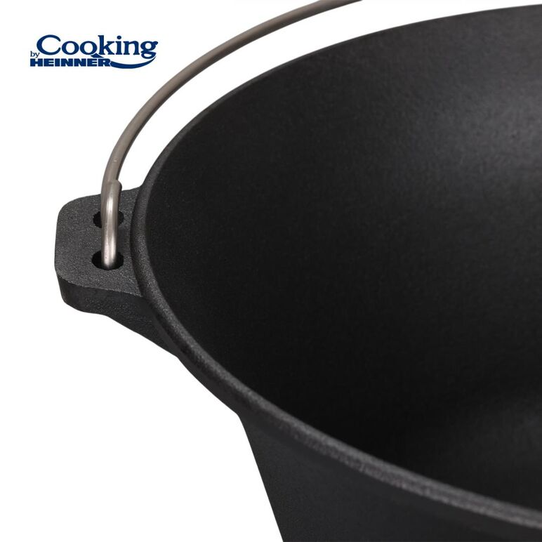 Ceaun din fonta pura 41x19.5 cm, 16l, cooking by heinner,  Tavi copt | electropc.ro
