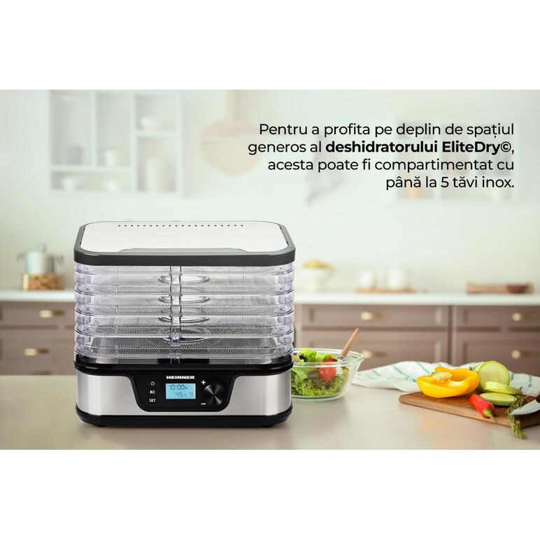 Deshidrator fructe si legume heinner elitedry hfd-k380dss,  Deshidratoare | electropc.ro