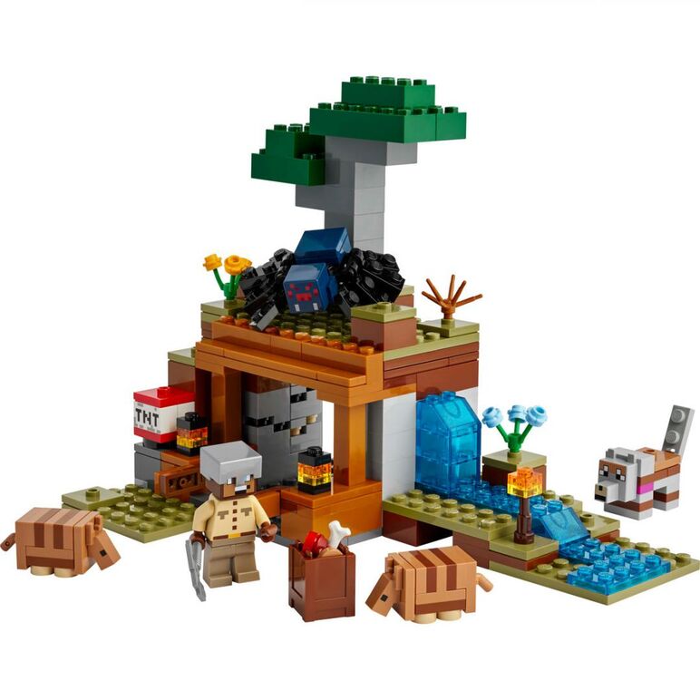 Expeditia de minerit cu tatu, lego 21269,  Seturi de constructie | electropc.ro