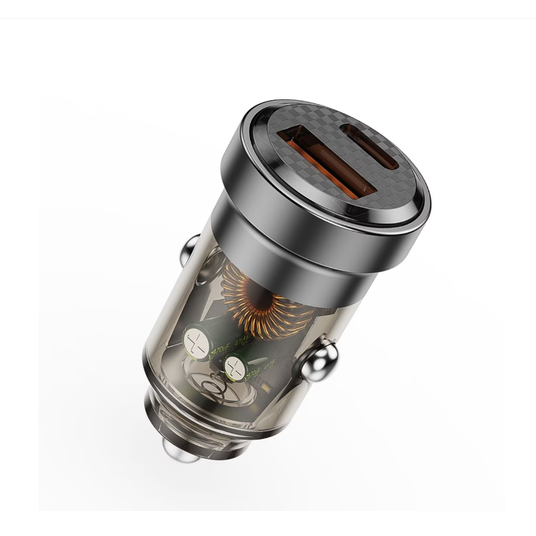 Incarcator auto lemontti putere iesire 45w, dual port pd type-c + usb qc, incput: dc 12-24v, usb output(45w), 5v/3a,4.5v/5a,5v/4.5a,9v/3a,12v/3a(15v/3a,20v/2.25a), type c output(45w)：5v/3a,4.5v/5a,5v/4.5a,9v/3a,12v/3a,15v/3a,20v/2.25a,  Incarcatoare telefoane | electropc.ro