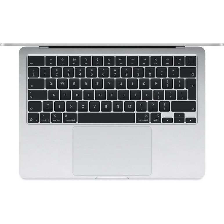 Macbook air 13.6" retina/apple m5 (cpu 10-core, gpu 10-core, neuralengine16-core)/16gb/512gb - silver - int kb (no adapter) - 2026 (cto from mdh74ro/a),  Laptopuri | electropc.ro