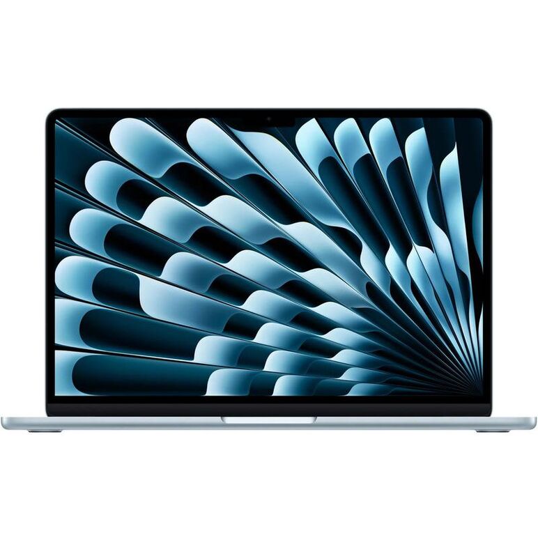 Macbook air 13.6" retina/apple m5 (cpu 10-core, gpu 10-core, neuralengine16-core)/24gb/512gb - sky blue - us english kb (no adapter)  - 2026 (cto from mdhh4ro/a),  Laptopuri | electropc.ro