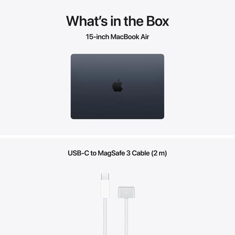 Macbook air 15.3" retina/apple m5 (cpu 10-core, gpu 10-core, neuralengine16-core)/32gb/512gb - midnight - us english kb (no adapter)  - 2026 (cto from mdvh4ro/a),  Laptopuri | electropc.ro