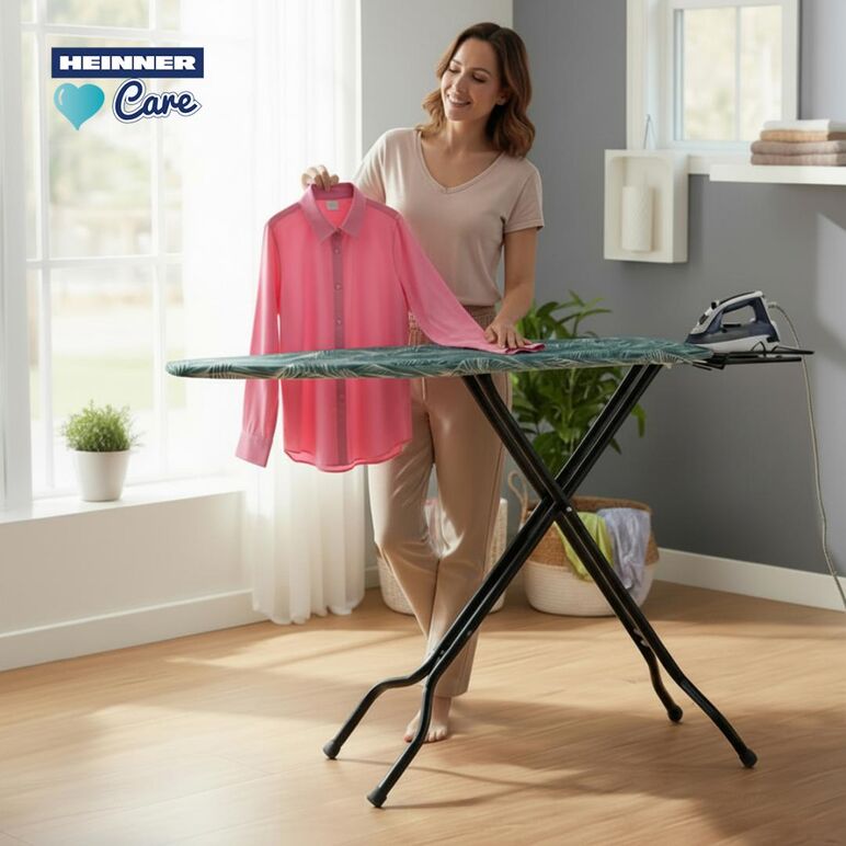 Masa de calcat 124x43 cm, linea, heinner care,  Mese de calcat | electropc.ro