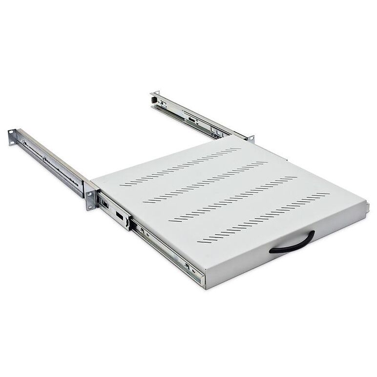 Raft mobil triton 650mm max.45kg, negru,  Cabinete metalice | electropc.ro