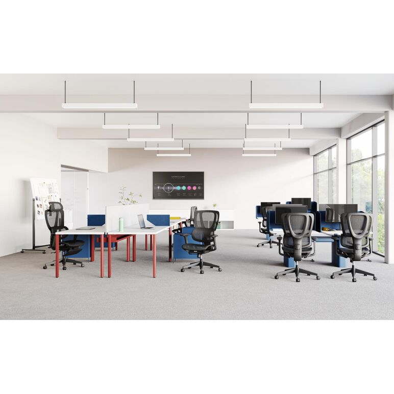 Scaun birou serioux aeromesh, dimensiuni (lxaxÎ): 68,5x67x111-119cm, capacitate greutate: 150 kg, material suprafață: material plasă, material cadru: fibră de sticlă de înaltă rezistență, tip cotieră: cotieră 3d, tip pârghie pneumatică: sistem de ridicare,  Scaune gaming | electropc.ro