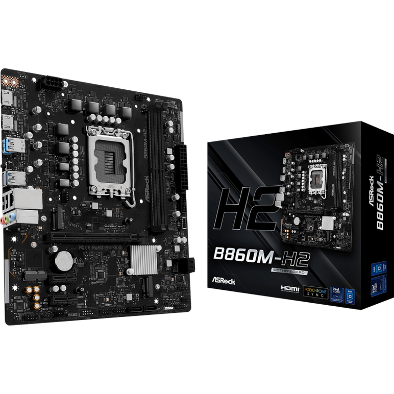 Asrock b860m-h2                 1851 matx hdmi          ddr5,  Placi de baza | electropc.ro