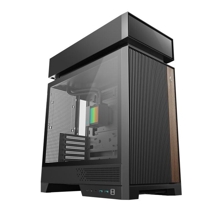 Carcasa deepcool cl6600 black,  Carcase | electropc.ro