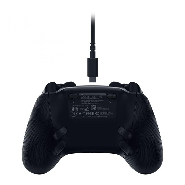 Controller cu fir razer wolverine v3 tournament edition, compatibil xbox & pc, butoane de actiune mecanice razer mecha tactile, butoane analogice anti-drift hall, lungime cablu 3m, interfata usb-c la usb-a, negru,  Accesorii console & PC | electropc.ro