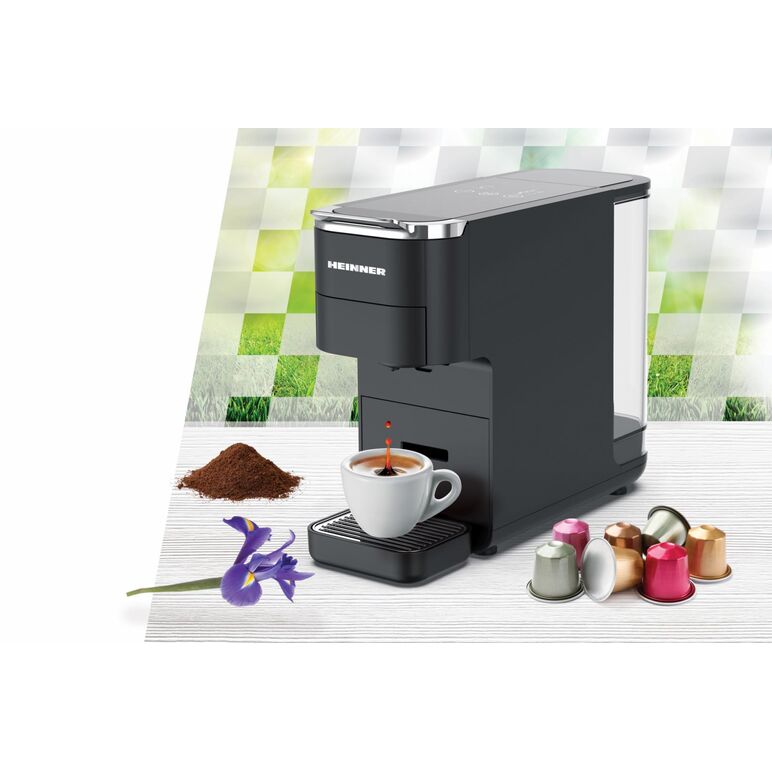 Espressor cu capsule heinner cafe supreme hemc-dd15bk,  Espressoare | electropc.ro