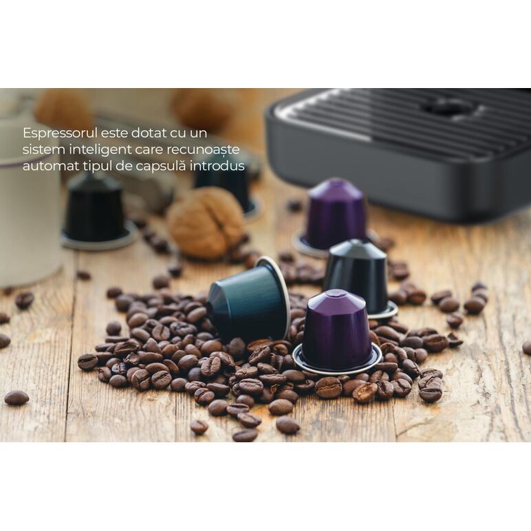 Espressor cu capsule heinner cafe supreme hemc-dd15bk,  Espressoare | electropc.ro