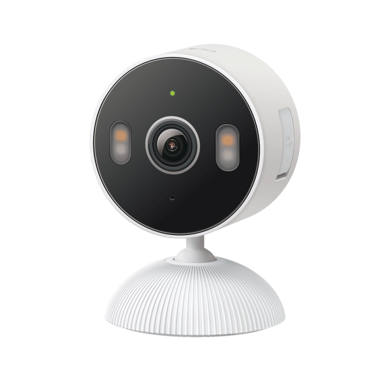 Indoor/outdoor home security wi-fi camera spec: 2k (2304x1296), 2.4 ghz feature: smart detection and notifications (motion, people, baby crying), sound and light alarm, remote control, two-way audio, voice control (works with google assistant, alexa, and ,  Camere supraveghere IP | electropc.ro