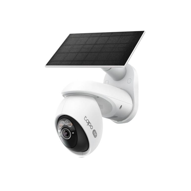 Kit cameră de supraveghere pan/tilt cu alimentare solară tp link, senzor 1/2.7" progressive scan cmos starlight sensor, focal length: 4.0 mm, aperture: f1.6, pan mechanical range:326° (360° pan coverage), tilt mechanical range: 45° (90° tilt coverage), ni,  Camere supraveghere IP | electropc.ro