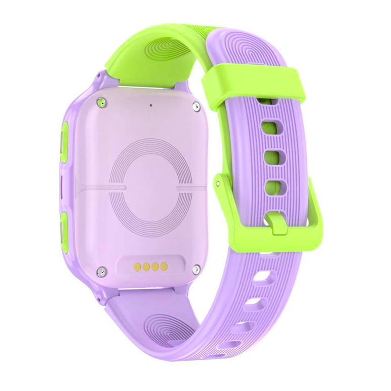 Lagenio pentru copii k9 , premium 4g cu functie telefon & ai, slim, localizare gps, control parental, buton sos, mov,  SmartWatch-uri | electropc.ro