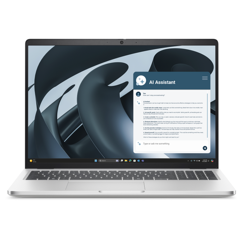 Laptop business dell pro 16 plus, cu procesor amd ryzen 5 220, 16'' full hd+, 16 gb lpddr5x, 512 gb ssd, amd radeon 740m, windows 11 pro,  Laptopuri | electropc.ro