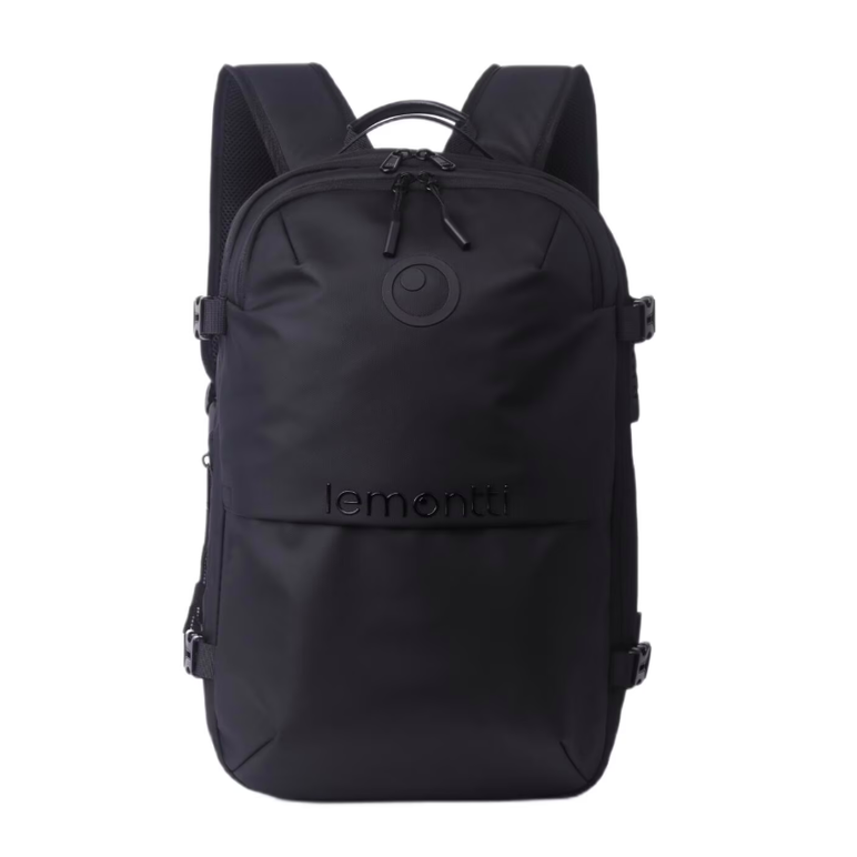 Lemontti rucsac smart premium cu vacuum si pompa vid 5 capete inclusa, 30-60l pentru cabina avion, impermeabil, doua mufe incarcare usb: usb-a si type-c, extensie suplimentara, sistem antifurt, negru,  Genti laptop | electropc.ro