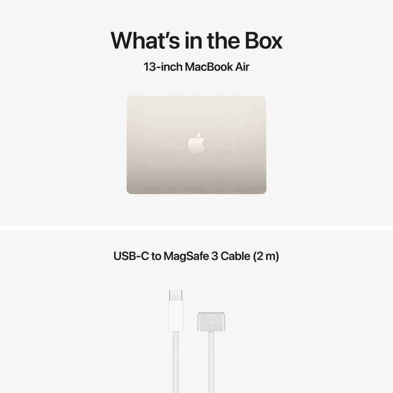 Macbook air 13.6" retina/apple m5 (cpu 10-core, gpu 10-core, neuralengine16-core)/24gb/512gb - starlight - int kb (no adapter) - 2026 (cto from mdha4ro/a),  Laptopuri | electropc.ro