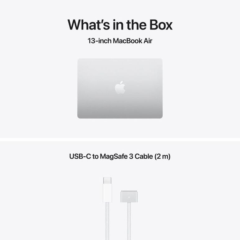 Macbook air 13.6" retina/apple m5 (cpu 10-core, gpu 10-core, neuralengine16-core)/32gb/512gb - silver - int kb (no adapter) - 2026 (cto from mdh74ro/a),  Laptopuri | electropc.ro