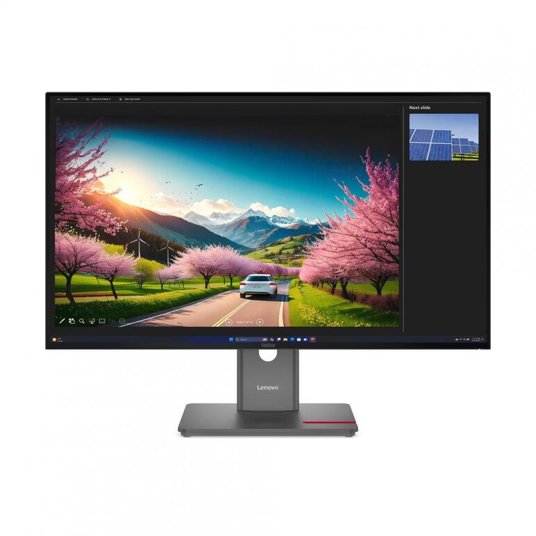 Monitor  lenovothinkvision p32ud-40 monitor; 31.5"ips, uhd (3840x2160), 16:9, brightness: 350 cd/m², contrast ratio: 1500:1, response time: 4ms gtg (extreme mode) / 6ms gtg (typical mode), dot / pixel per inch: 140 dpi, color gamut: 98% dci-p3, 99% srgb, ,  Monitoare LED | electropc.ro