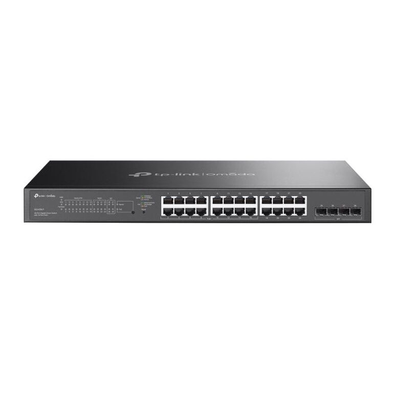 Omada 28-port gigabit smart switch with 16-port poe+ port: 24× gigabit ports (16×poe+ and 8× non-poe), 4× gigabit sfp slots spec: 16× 802.3at/af, 150 w poe power, 1u 19-inch rack-mountable steel case, fanless feature: integration with omada sdn controller,  Switch-uri | electropc.ro