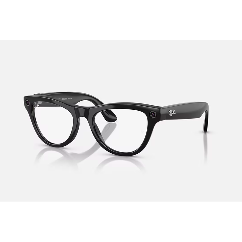 Ray-ban meta skyler ai glasses shiny black/transitions amethyst,  Gadgeturi | electropc.ro