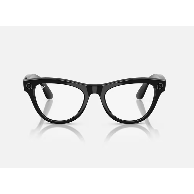 Ray-ban meta skyler ai glasses shiny black/transitions amethyst,  Gadgeturi | electropc.ro