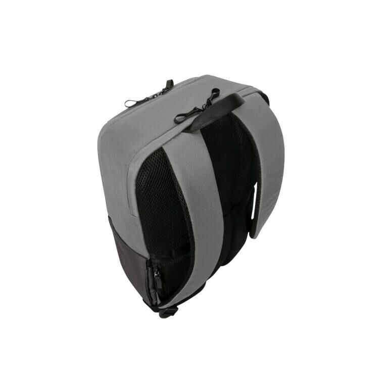 Rucsac laptop targus 16" sagano ecosmart, pentru laptopuri de 16" sau mai mici, capacitate 22 de litri, material rpet 500, dimensiun: 33 x 19 x 53 cm, greutate 0.77 kg, negru/gri,  Genti laptop | electropc.ro