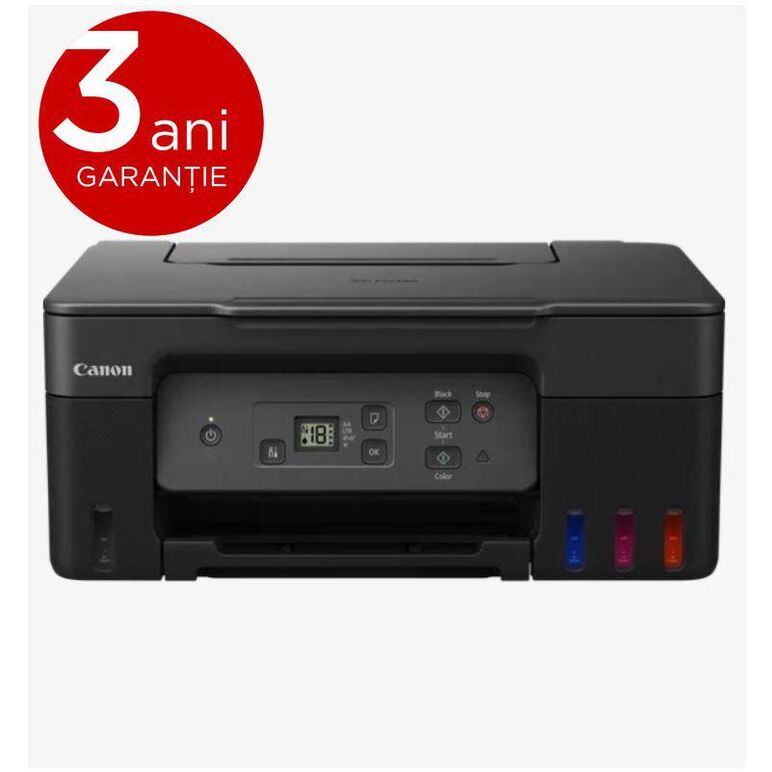"multifunctional inkjet color ciss canon pixma g2470, dimensiune a4(printare, copiere, scanare), viteza imprimare 11ipm alb-negru, 6ipm color,rezolutie printare 4800x1200 dpi, imprimare fara margini, alimentarehartie 100 coli, scanner cis rezolutie 600x12,  Multifunctionale Inkjet | electropc.ro