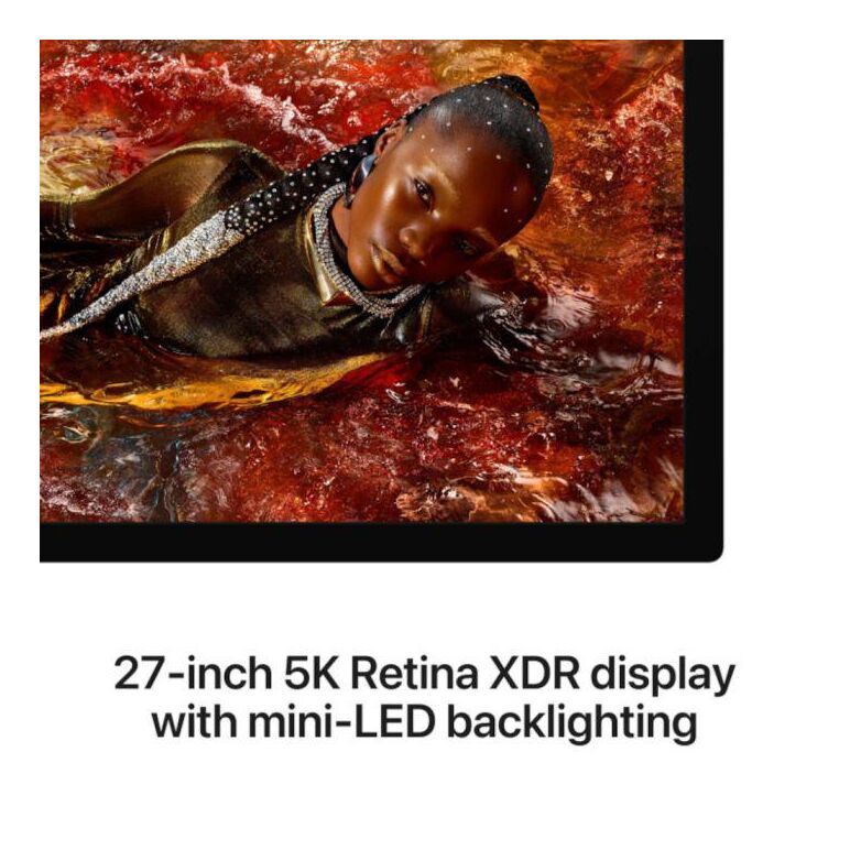 Apple studio display xdr - 27" retina 5k - standard glass with vesa mount adapter (stand not included),  Monitoare LED | electropc.ro