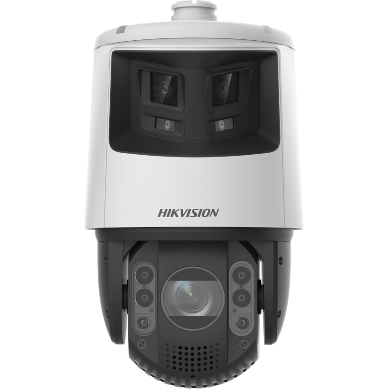 Camera de supraveghere ip tandemvu 6+4mp 32x colorvu & ir acusense & ptz hikvision ds-2se7c432mwg-eb/26(f0), lentila camera panoramica: 2.8mm; lentila camera ptz: 5.9-188.8mm, iluminare min panoramic: color: 0.0005 lux @ (f1.0, agc on) cu lumina alba: 30m,  Camere supraveghere IP | electropc.ro