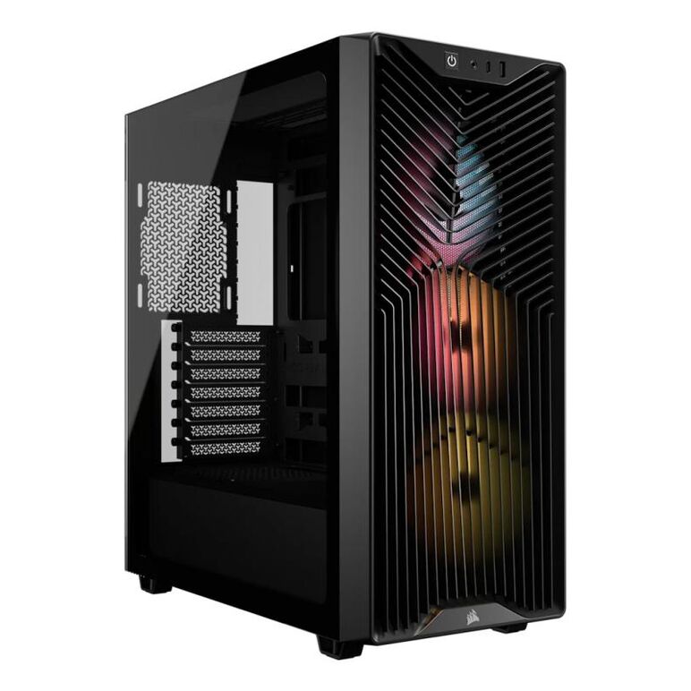 Case corsair 3200d rs argb mid tower grey,  Carcase | electropc.ro