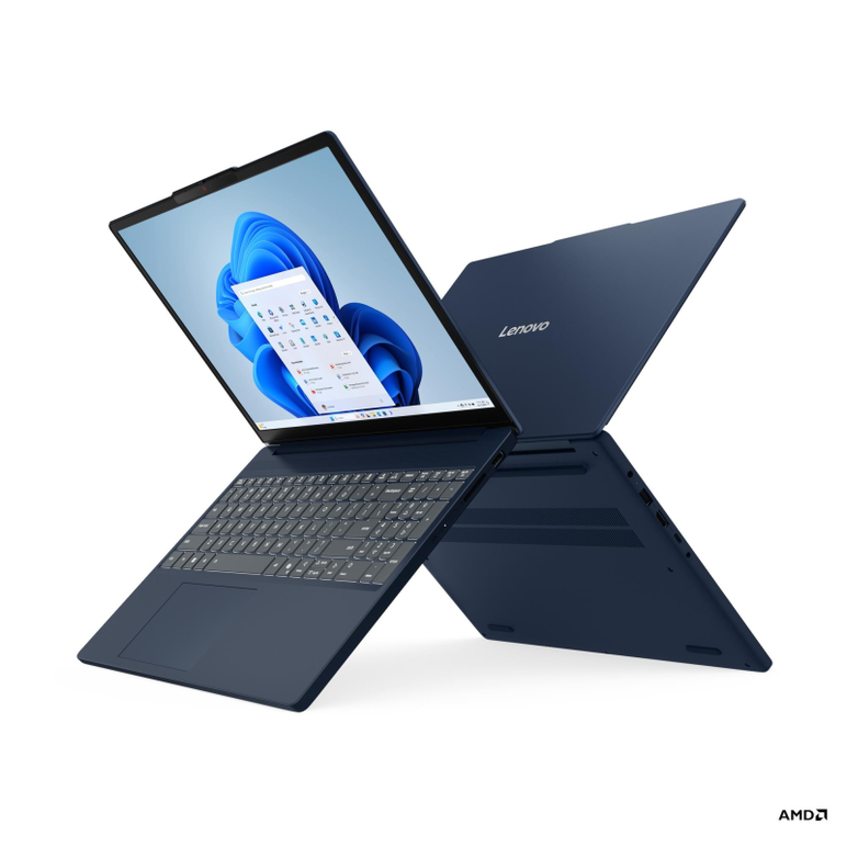 Laptop lenovo ideapad slim 3 15arp10, 15.3" wuxga (1920x1200) ips 300nits anti-glare, 45% ntsc, 60hz, amd ryzen™ 5 150 (6c / 12t, 3.3 / 4.55ghz, 3mb l2 / 16mb l3), video integrated amd radeon™ 660m graphics, ram 8gb soldered ddr5-4800 + 8gb sodimm ddr5-48,  Laptopuri | electropc.ro