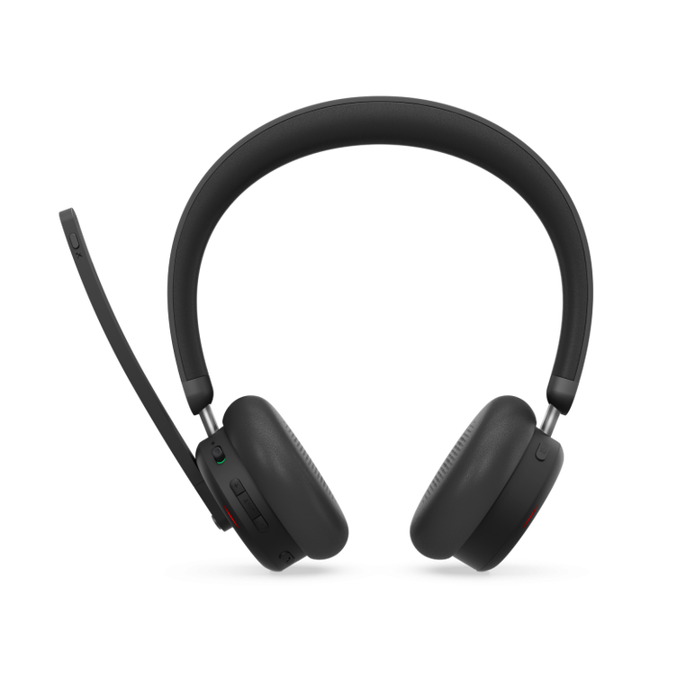 Lenovo anc headset 6550. product type: headset. connectivity technology: wireless, bluetooth. recommended usage: office/call center.  headphone frequency: 20 - 20000 hz. wireless range: 30 m. cable length: 1.3 m. weight: 165 g. product colour: black,  Casti audio | electropc.ro