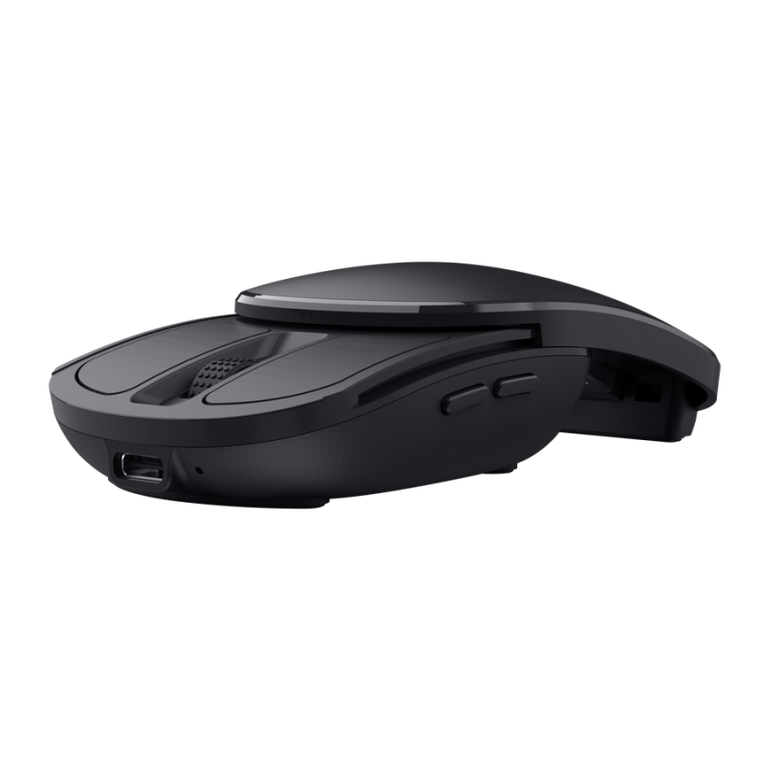 Mouse trust zylo pocket foldable, rezolutie maxima 2400 dpi, negru,  Mouse | electropc.ro