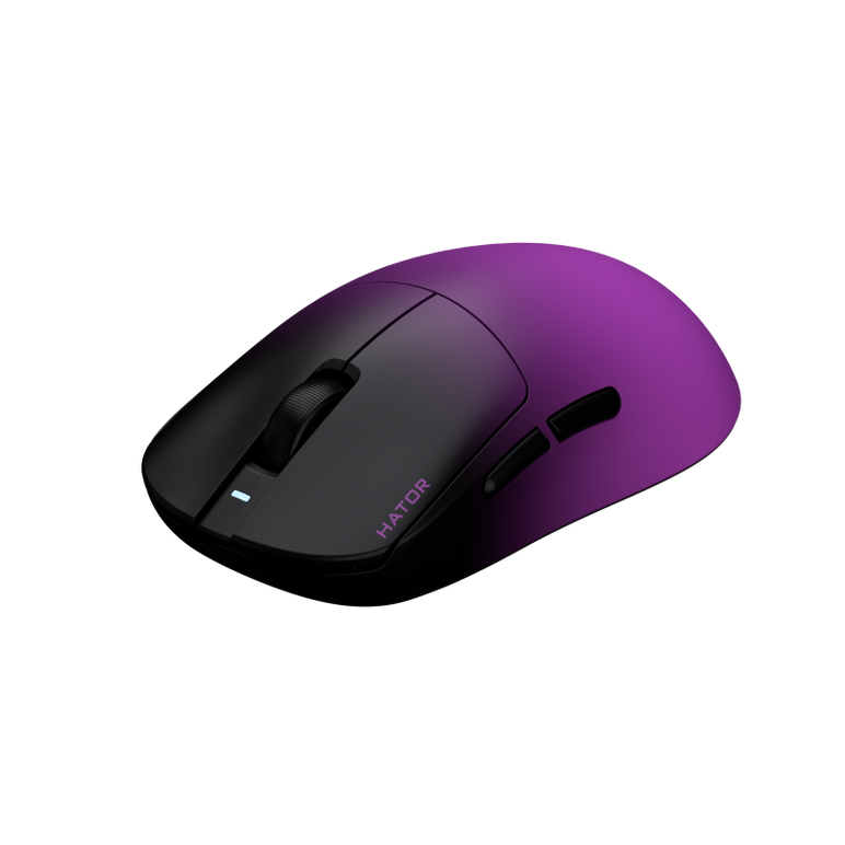 Mouse wireless hator quasar 3 ultima 8k, senzor pixart paw3950, switch hator® optical 100m, conectivitate 2.4ghz, bluetooth si usb, polling rate pana la 8000hz, rezolutie maxima 30000 dpi, capacitate baterie 300 mah, durata de viata baterie in modul wirel,  Mouse | electropc.ro