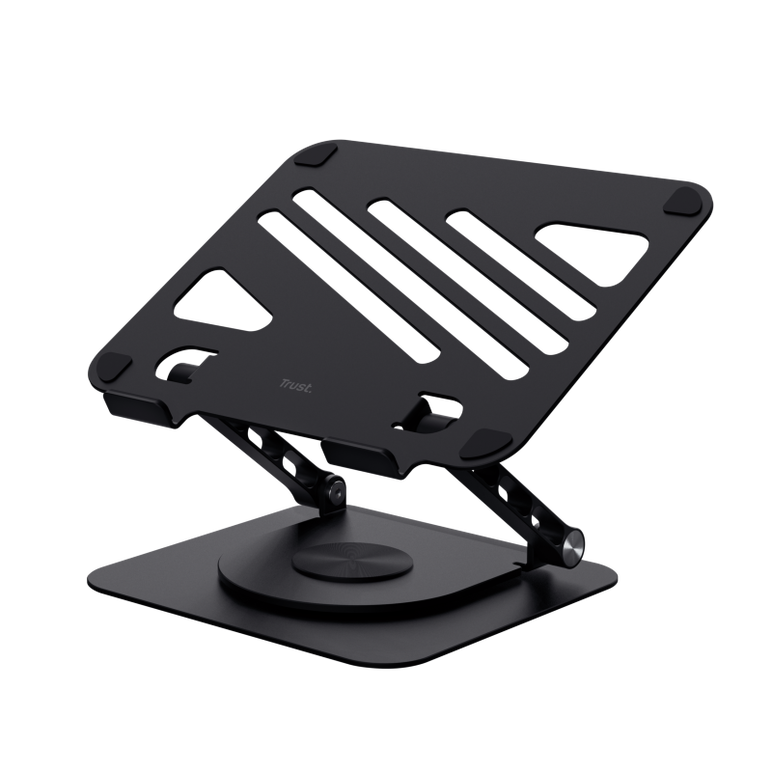 Stand  laptop trust zeff metal, dimensiune maxima laptop 16 ", greutate maxima suportata 10kg, negru,  Stand & Cooling pad | electropc.ro