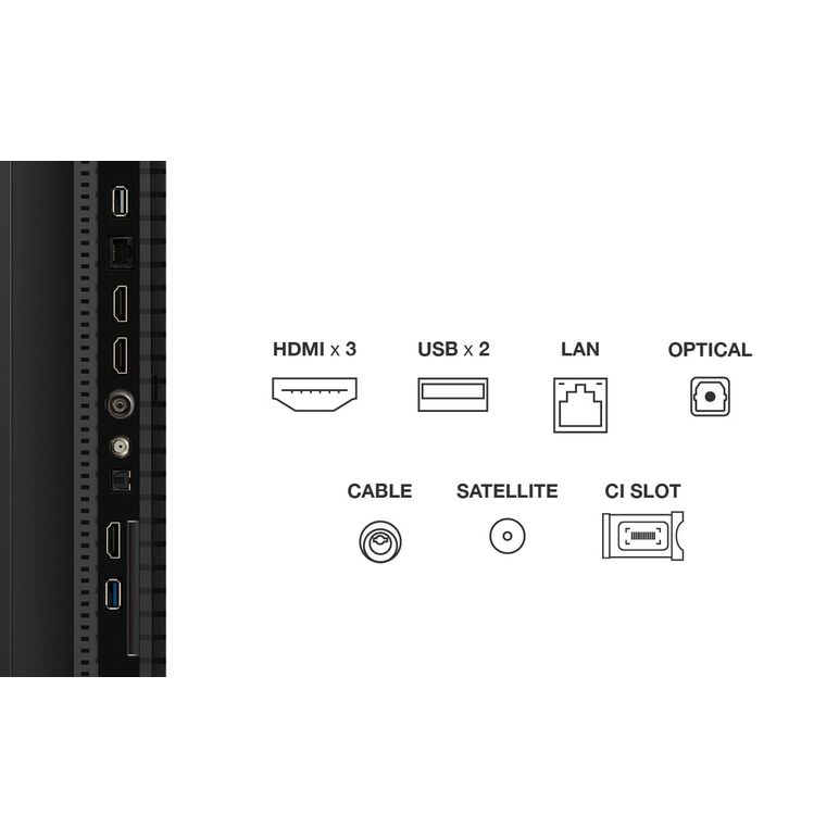 Televizor tcl qled 50p71k, 126 cm, smart google tv, 4k,  Televizoare | electropc.ro