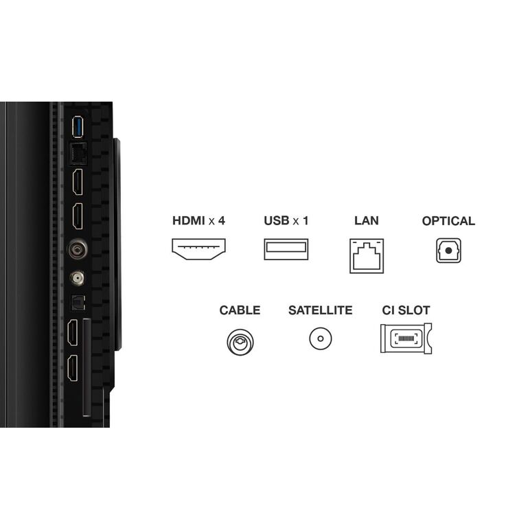 Televizor tcl qled 65p8k, 164 cm, smart google tv, 4k, 100hz, clasa f,  Televizoare | electropc.ro